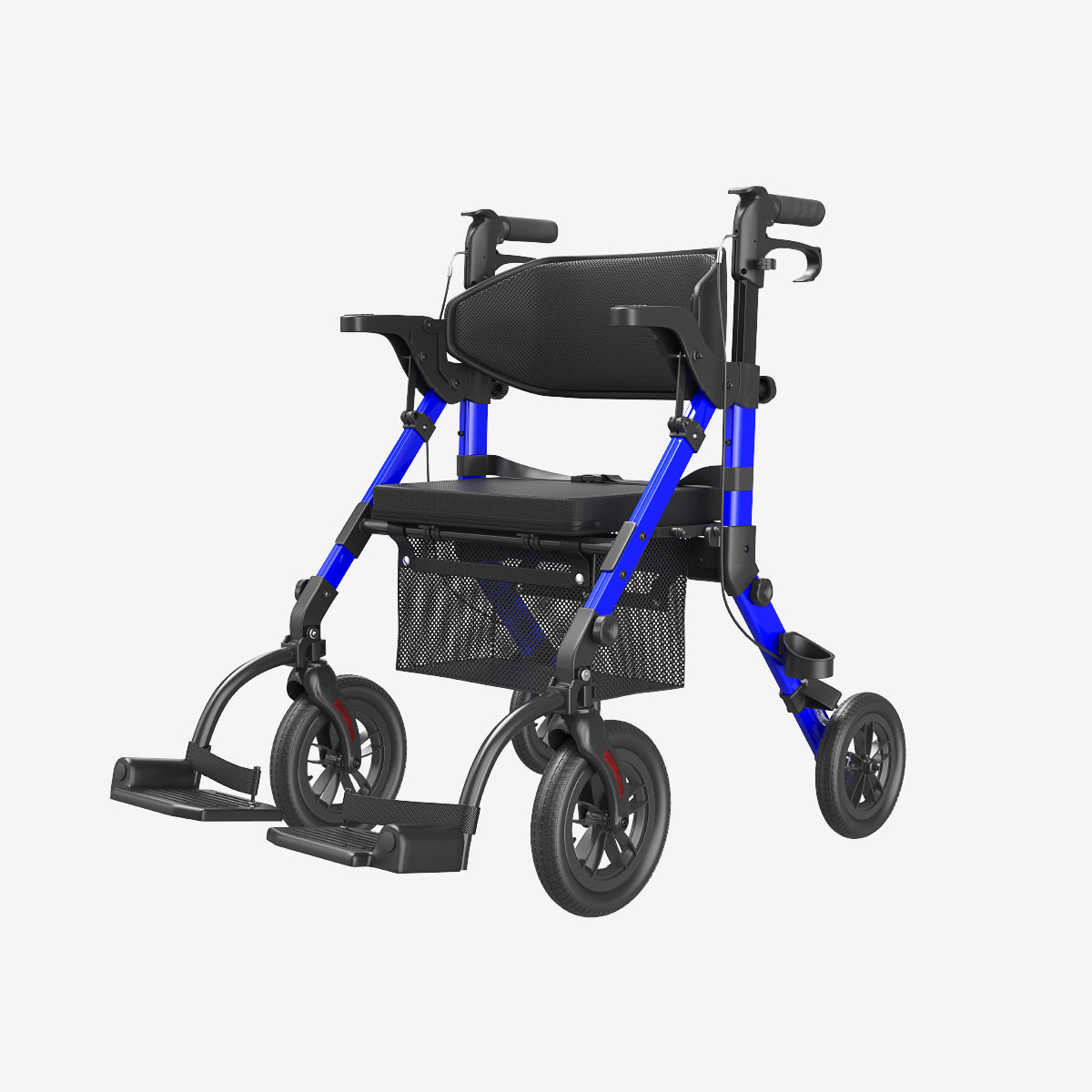 Z51 Shift Combo 2 In 1 Rollator - Transport Chair Walker