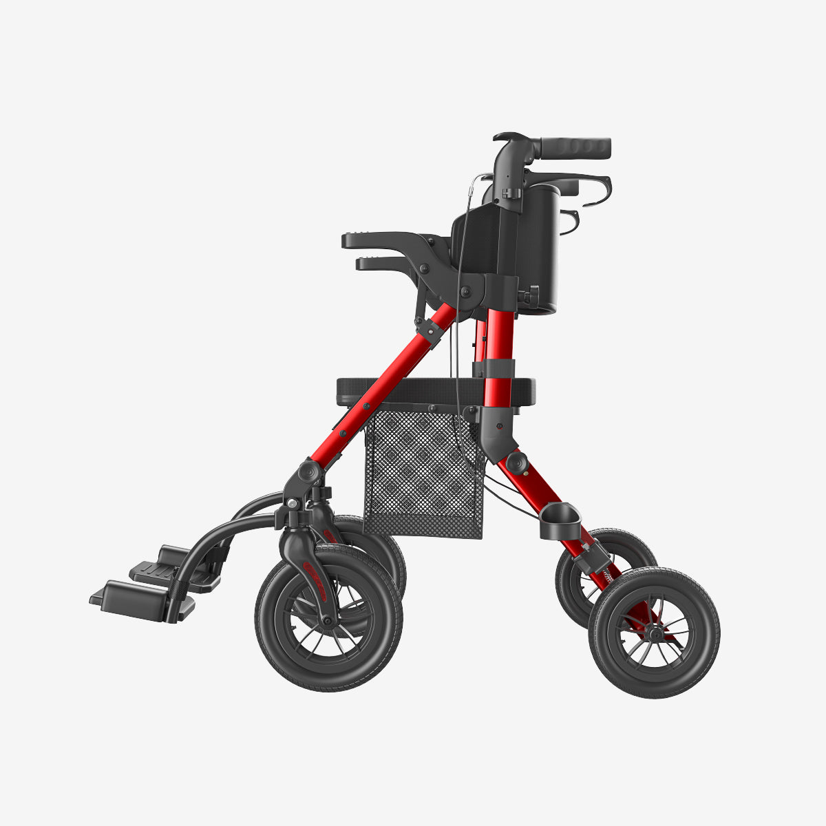 Z51 Shift Combo 2 In 1 Rollator - Transport Chair Walker