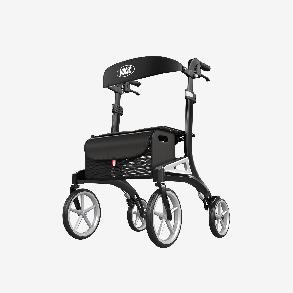 Z71 Stride Mover Ergonomic 4 Wheel Aluminum Rollator Walker