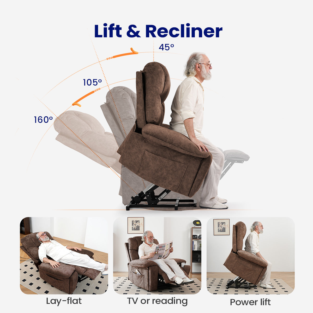 AX14 Electric Power Lift Recliner Chair